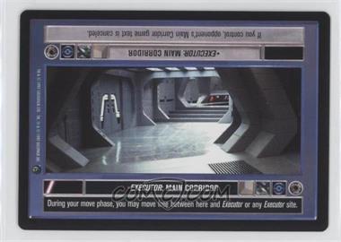 1997 Star Wars CCG: Dagobah - Expansion #EMCO - EXECUTOR: Main Corridor