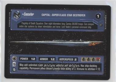 1997 Star Wars CCG: Dagobah - Expansion #EXEC - EXECUTOR