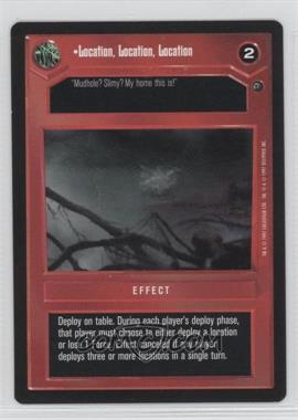 1997 Star Wars CCG: Dagobah - Expansion #LLLO - Location, Location, Location