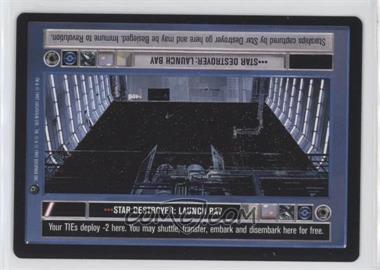 1997 Star Wars CCG: Dagobah - Expansion #SDLB - Star Destroyer: Launch Bay