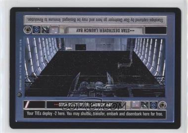 1997 Star Wars CCG: Dagobah - Expansion #SDLB - Star Destroyer: Launch Bay