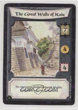 1998 Legend of the Five Rings CCG - "Jade" Promos #GWKA - The Great Walls of Kaiu