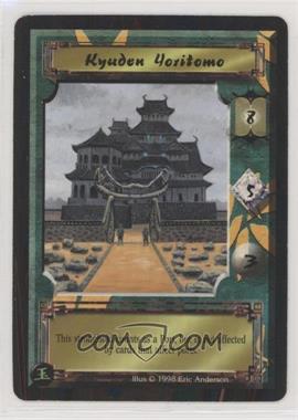 1998 Legend of the Five Rings CCG - "Jade" Promos #KYYO - Kyuden Yoritomo