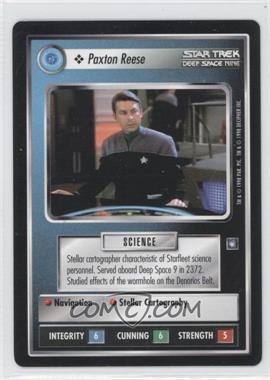 1998 Star Trek CCG: Deep Space 9 - [Base] #_PARE - Paxton Reese