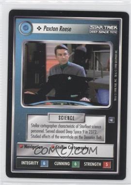 1998 Star Trek CCG: Deep Space 9 - [Base] #_PARE - Paxton Reese