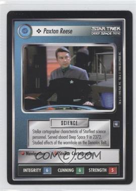 1998 Star Trek CCG: Deep Space 9 - [Base] #_PARE - Paxton Reese