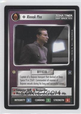 1998 Star Trek CCG: Deep Space 9 - [Base] #_RIPI - Rinnak Pire