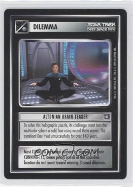 1998 Star Trek CCG: Deep Space 9 - [Base] #ABTE - Altonian Brain Teaser