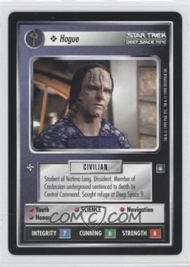 1998 Star Trek CCG: Deep Space 9 - [Base] #HOGU - Hogue