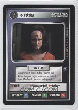 1998 Star Trek CCG: Deep Space 9 - [Base] #REKE - Rekelen