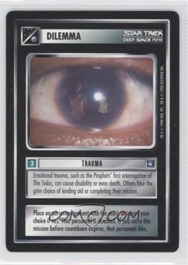 1998 Star Trek CCG: Deep Space 9 - [Base] #TRAU - Trauma