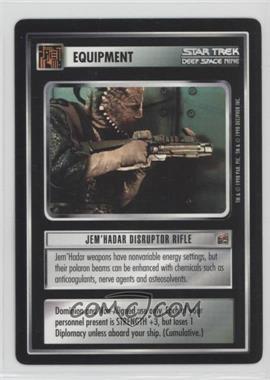 1998 Star Trek CCG: The Dominion - [Base] #JHDR - Jem'Hadar Disruptor Rifle