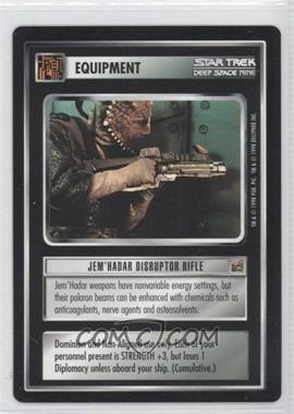 1998 Star Trek CCG: The Dominion - [Base] #JHDR - Jem'Hadar Disruptor Rifle