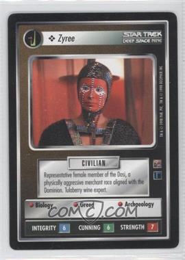 1998 Star Trek CCG: The Dominion - [Base] #ZYRE - Zyree