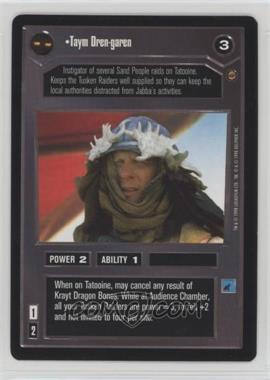 1998 Star Wars CCG: Jabba's Palace - Expansion #_TADR - Taym Dren-garen