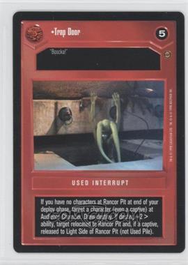 1998 Star Wars CCG: Jabba's Palace - Expansion #_TRDO - Trap Door