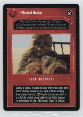 1998 Star Wars CCG: Jabba's Palace - Expansion #_WOWO - Wounded Wookiee