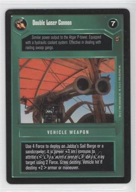 1998 Star Wars CCG: Jabba's Palace - Expansion #DLCA - Double Laser Cannon