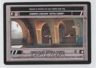 1998 Star Wars CCG: Jabba's Palace - Expansion #JPAC - Jabba's Palace: Audience Chamber (Light)