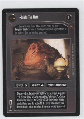 1998 Star Wars CCG: Jabba's Palace - Expansion #JTHU - Jabba The Hutt