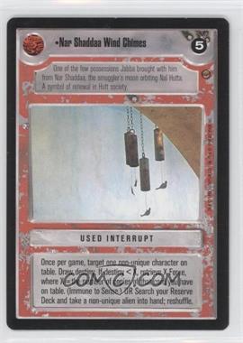 1998 Star Wars CCG: Jabba's Palace - Expansion #NSWC - Nar Shaddaa Wind Chimes