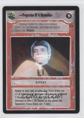 1998 Star Wars CCG: Jabba's Palace - Expansion #PRSK - Projection of a Skywalker