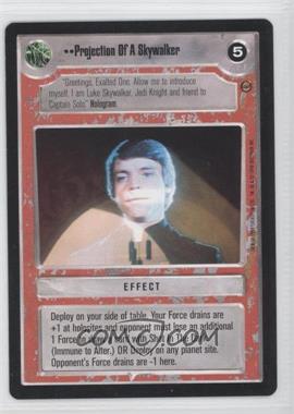 1998 Star Wars CCG: Jabba's Palace - Expansion #PRSK - Projection of a Skywalker