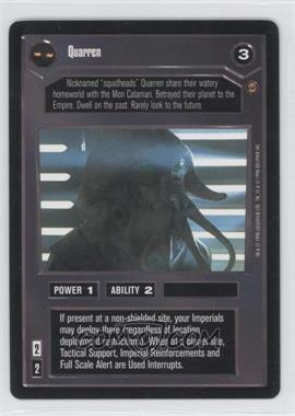 1998 Star Wars CCG: Jabba's Palace - Expansion #QUAR - Quarren