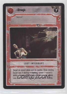 1998 Star Wars CCG: Jabba's Palace - Expansion #STRA - Strangle