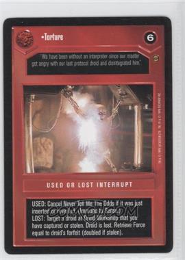 1998 Star Wars CCG: Jabba's Palace - Expansion #TORT - Torture