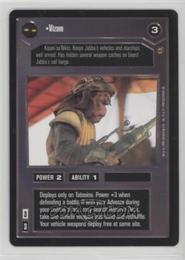 1998 Star Wars CCG: Jabba's Palace - Expansion #VIZA - Vizam