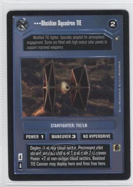 1998 Star Wars CCG: Official Tournament - [Base] #_NoN - Obsidian Squadron TIE