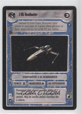 1998 Star Wars CCG: Official Tournament - [Base] #_NoN - Z-95 Headhunter