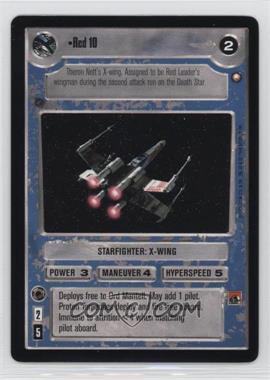 1998 Star Wars CCG: Special Edition - [Base] #RETE - Red 10