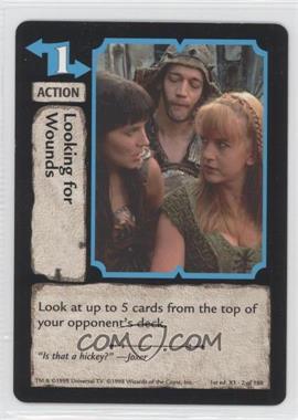 1998 Xena Warrior Princess Collectible Card Game - Base Set - 1st Edition #2 - Looking for Wounds