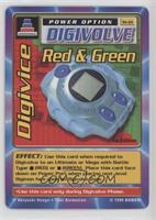 Digivice - Red & Green