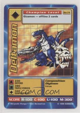 1999 Digimon - Digital Monsters - Trading Card Game [Base] - Unlimited #BO-74 - Deltamon