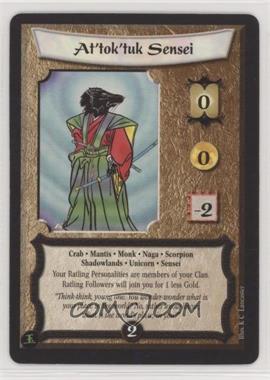 1999 Legend of the Five Rings CCG - Ambition's Debt - [Base] #ATSE - At'tok'tuk Sensei