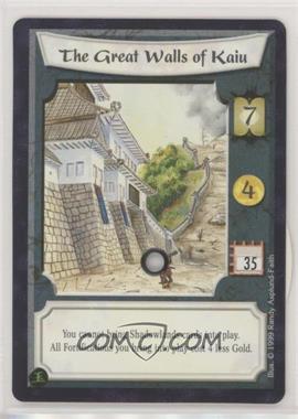 1999 Legend of the Five Rings CCG - Pearl Edition - [Base] #GWKA - The Great Wall of Kaiu