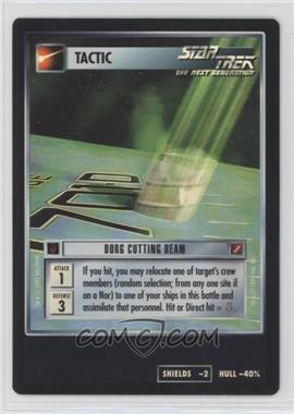 1999 Star Trek CCG: Blaze of Glory - 18 Card Foil Sub-Set [Base] #_BORG - Borg Cutting Beam