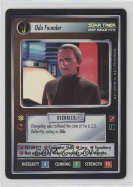 1999 Star Trek CCG: Blaze of Glory - 18 Card Foil Sub-Set [Base] #_ODOF - Odo Founder