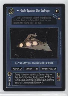 1999 Star Wars Customizable Card Game: Reflections - Foil Reprint Pack #DSSD - Death Squadron Star Destroyer