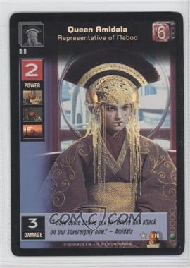 1999 Star Wars: Young Jedi Collectible Card Game - The Jedi Council - Diffraction Foils #F6 - Queen Amidala