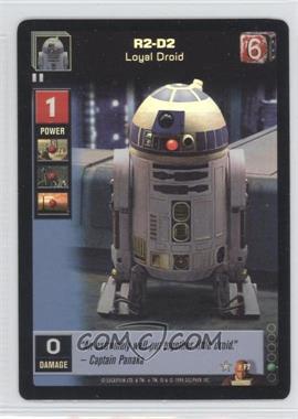 1999 Star Wars: Young Jedi Collectible Card Game - The Jedi Council - Diffraction Foils #F7 - R2-D2