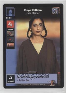 1999 Star Wars: Young Jedi Collectible Card Game - The Jedi Council - Expansion #14 - Depa Billaba - Jedi Master