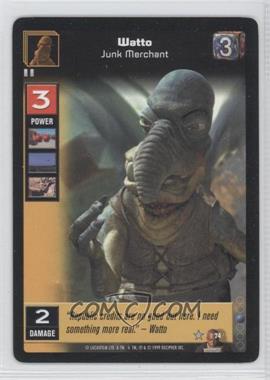 1999 Star Wars: Young Jedi Collectible Card Game - The Jedi Council - Expansion #74 - Watto