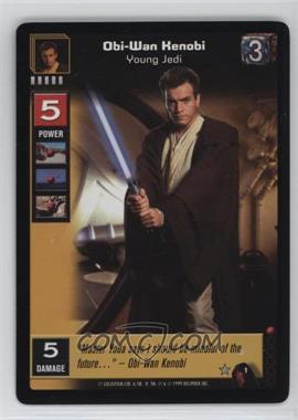 1999 Star Wars: Young Jedi Collectible Card Game - The Menace of Darth Maul - [Base] #1 - Obi-Wan Kenobi