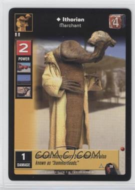 1999 Star Wars: Young Jedi Collectible Card Game - The Menace of Darth Maul - [Base] #28 - Ithorian