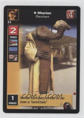 1999 Star Wars: Young Jedi Collectible Card Game - The Menace of Darth Maul - [Base] #28 - Ithorian