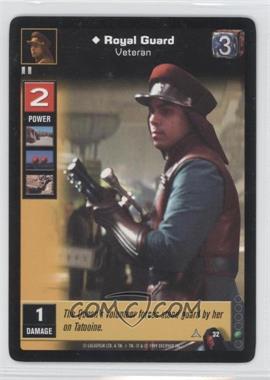 1999 Star Wars: Young Jedi Collectible Card Game - The Menace of Darth Maul - [Base] #32 - Royal Guard